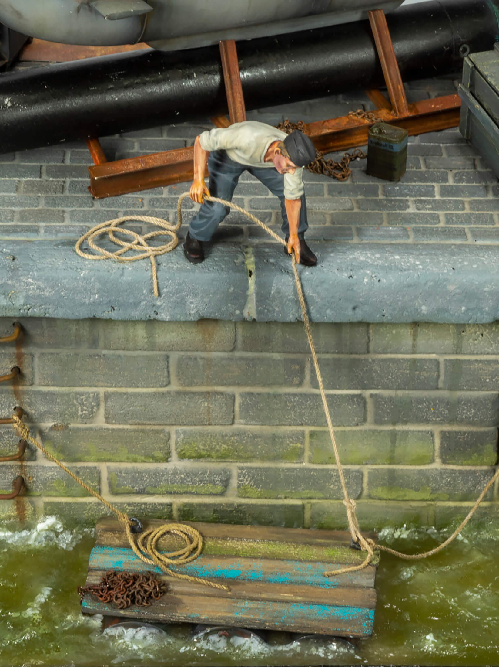 Delphin - I 5 1 35 delphin i german midget submarine figure