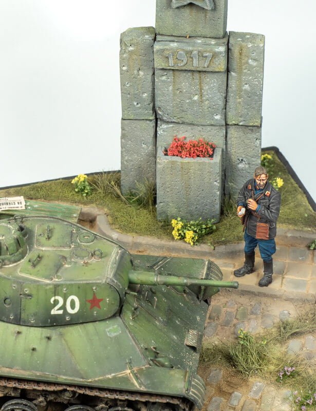 1 35 t 50 russian light tank diorama 04
