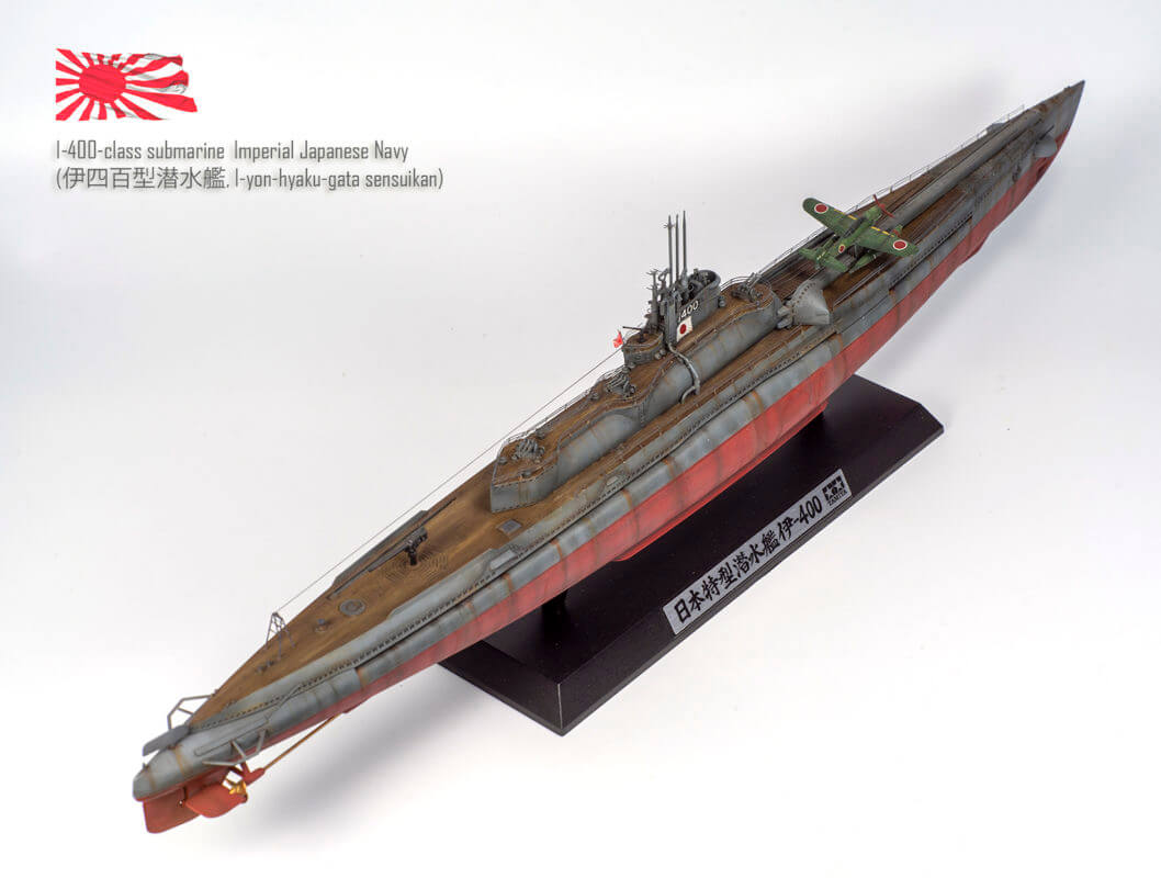 I-400-class Imperial Japanese Navy submarine 6 1 350 i 400 class imperial submarine 04