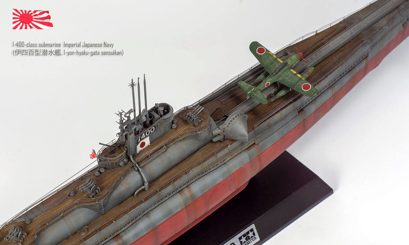 I-400-class Imperial Japanese Navy submarine 5 1 350 i 400 class imperial submarine detail