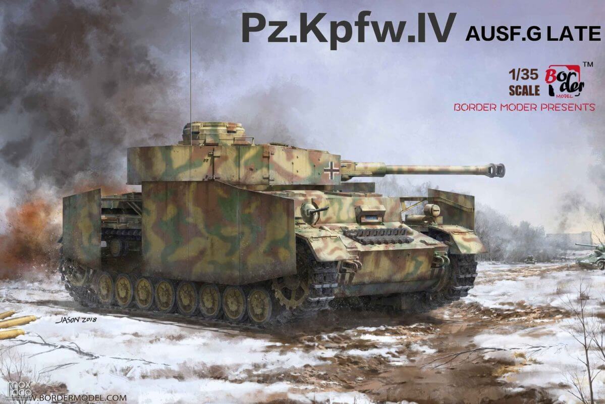 Border Model PZ.KPFW .IV AUSF.G MID Late 1