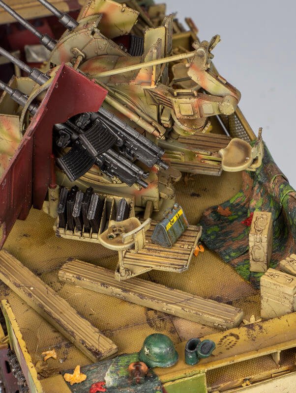 sws with 2 cm flakvierling 38 detail