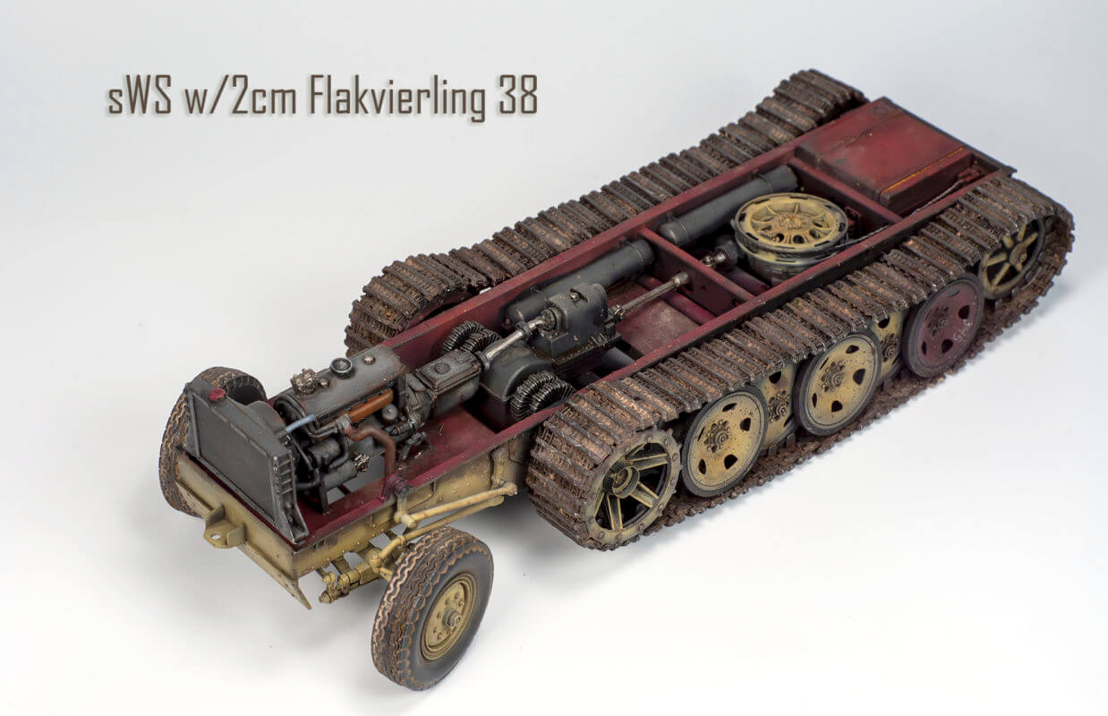 sws with 2 cm flakvierling 38 engine