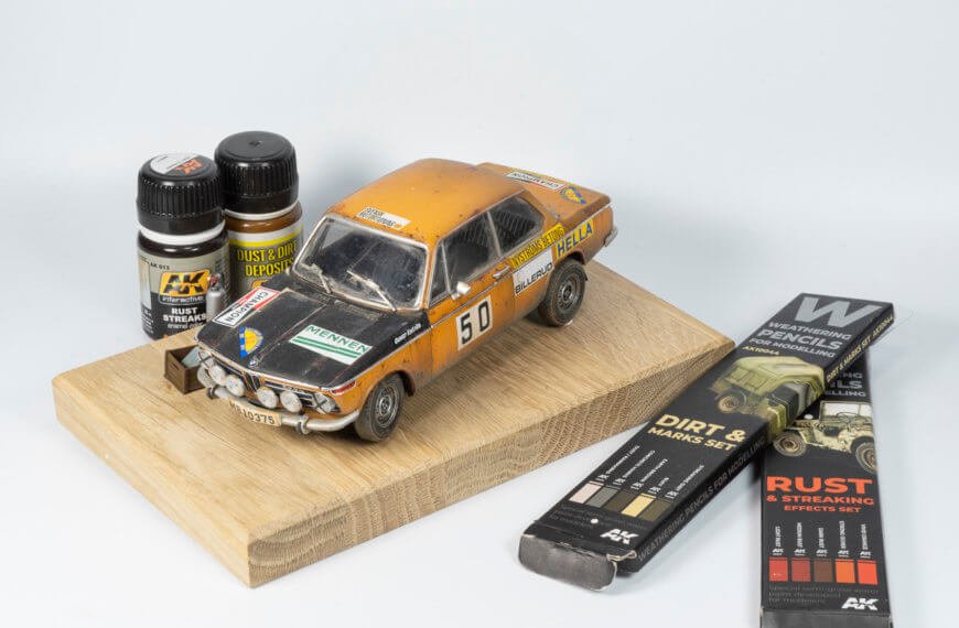 Painting and Weathering my BMW