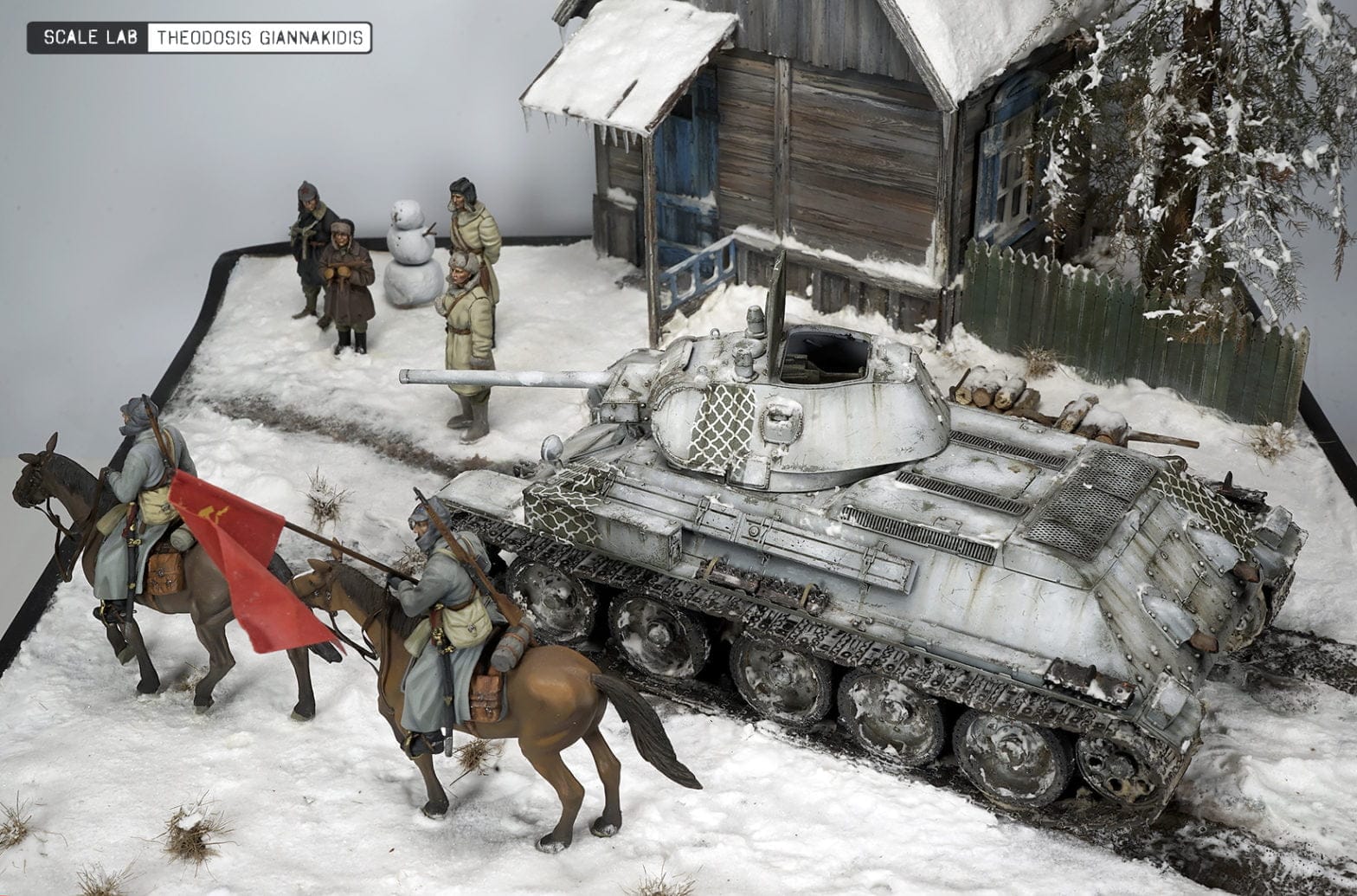 Soviet Cavalry and T34/76 MODEL 1941 3 Soviet Cavalry and T34/76 MODEL 1941