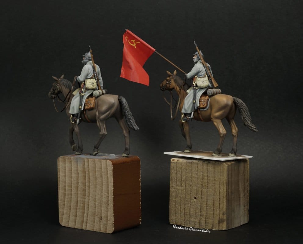 soviet cavalry painted figures 01