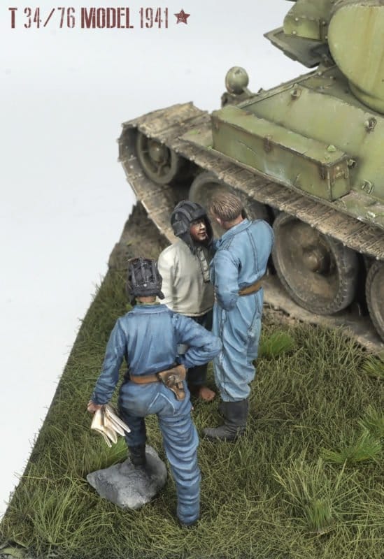 T34/76 MODEL 1941 Soviet Tank 12 1 35 t34 76 model 1941 crew
