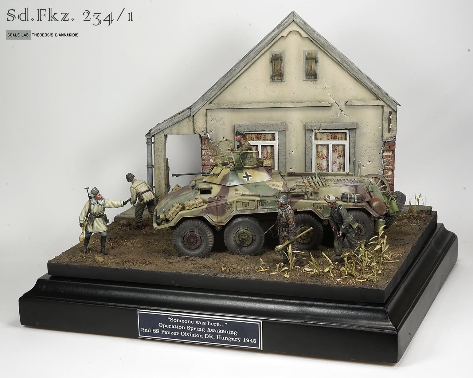 Sdkfz 234/1 (w/2cm Gun) 12 sdkfz234 1 2cm gun diorama