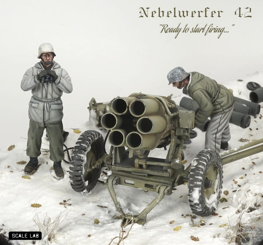 WWII German rocket launcher Nebelwerfer 41
