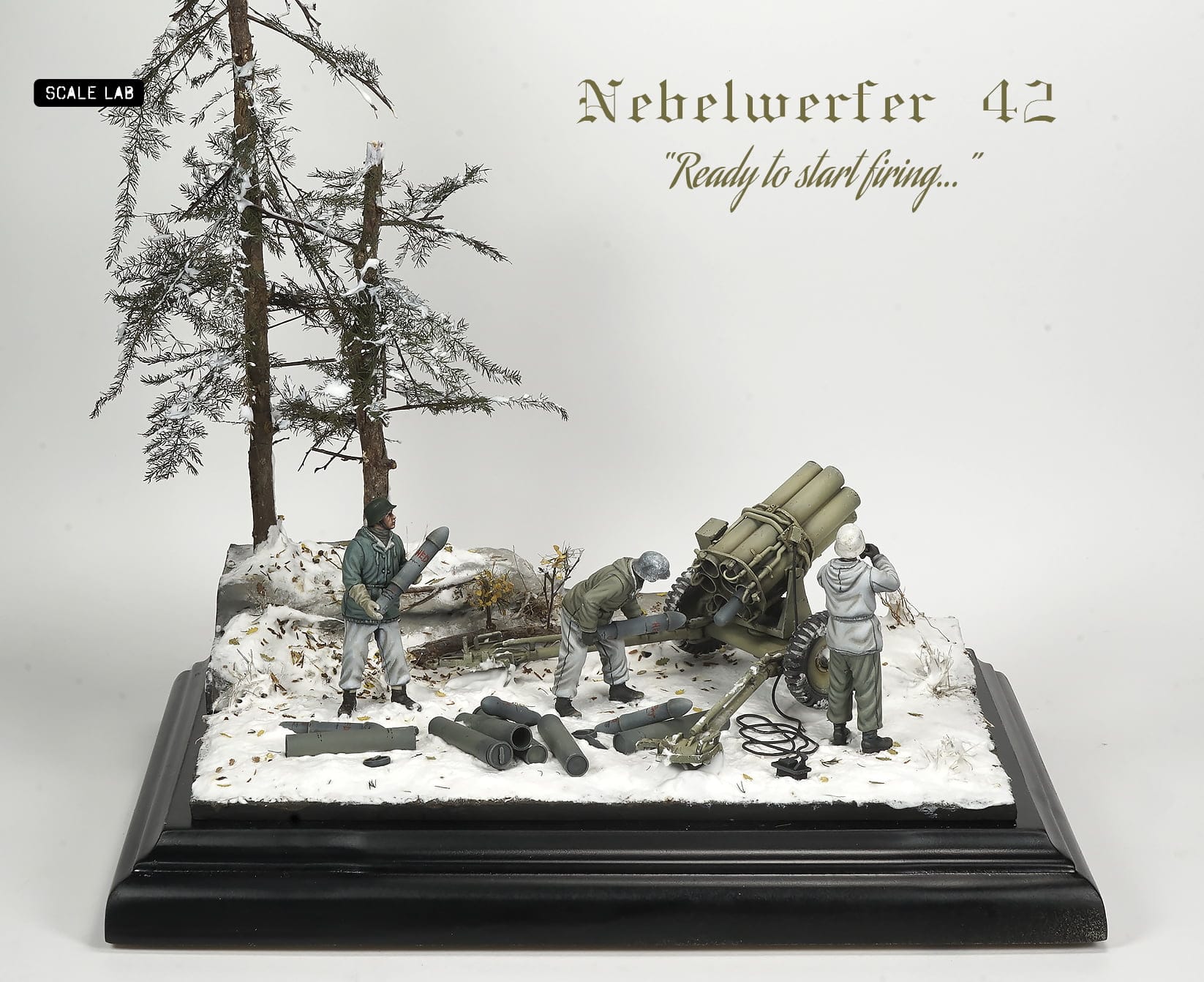 1/35 WWII German rocket launcher Nebelwerfer 41-05