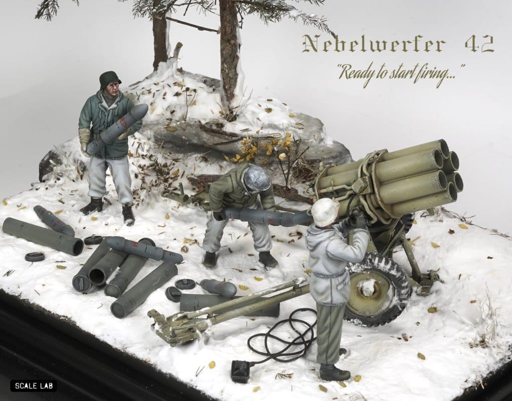 WWII German rocket launcher Nebelwerfer 41