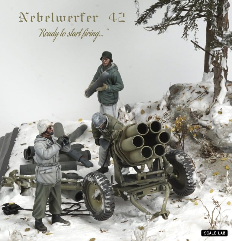 WWII German rocket launcher Nebelwerfer 41