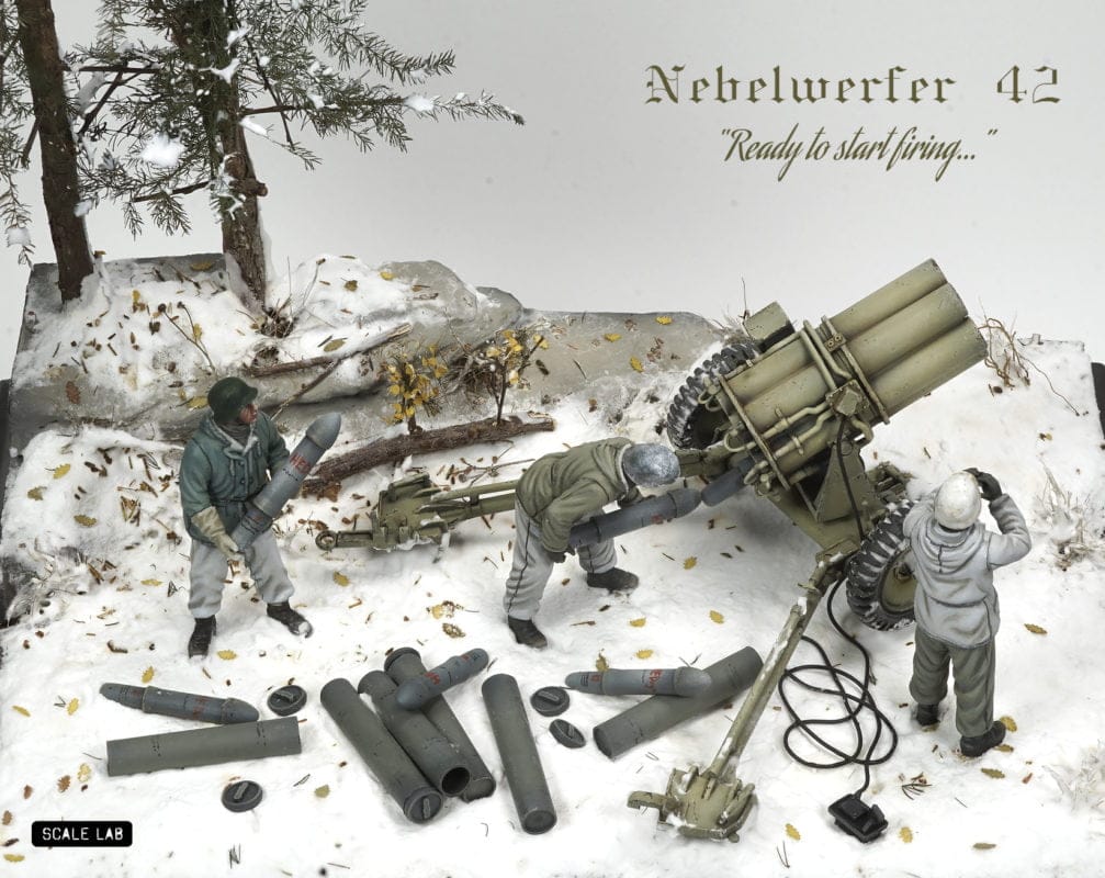 WWII German rocket launcher Nebelwerfer 41