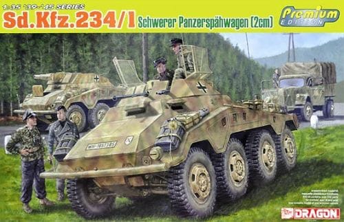 Sdkfz 234/1 (w/2cm Gun) 2 29496 rn