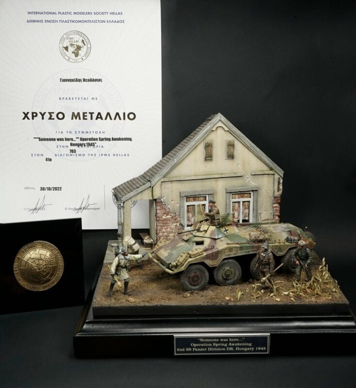 IPMS hellas 2022 annual meeting GOLD medal winner