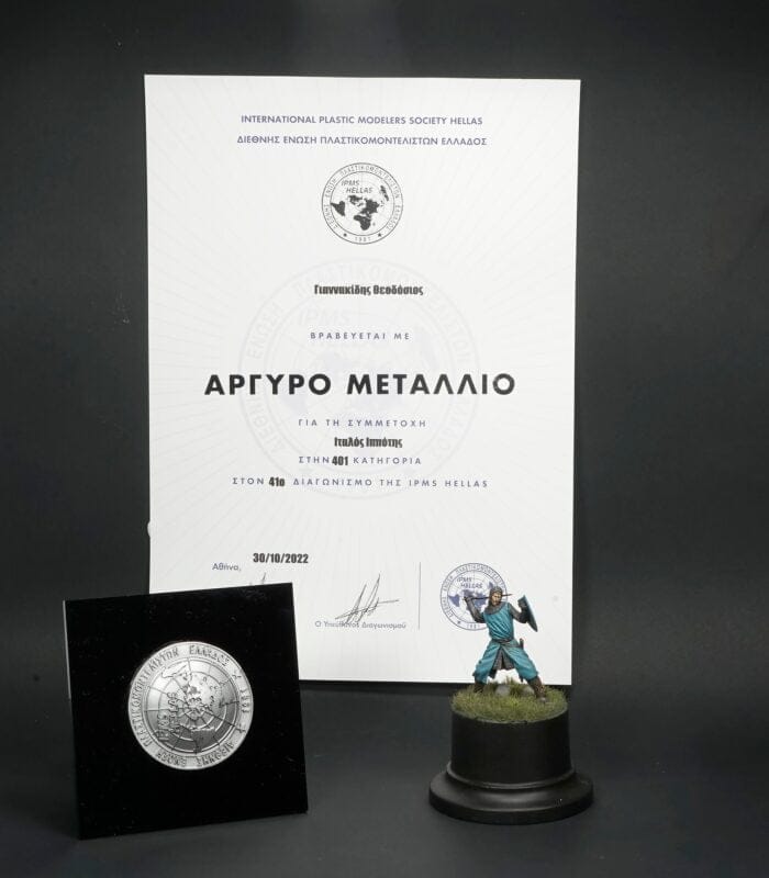 IPMS hellas 2022 annual meeting SILVER medal winner figures