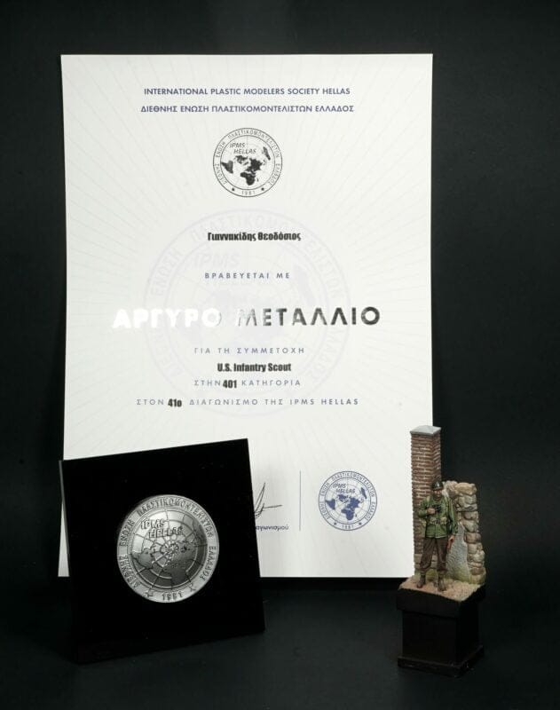 IPMS hellas 2022 annual meeting SILVER medal winner figures WWII