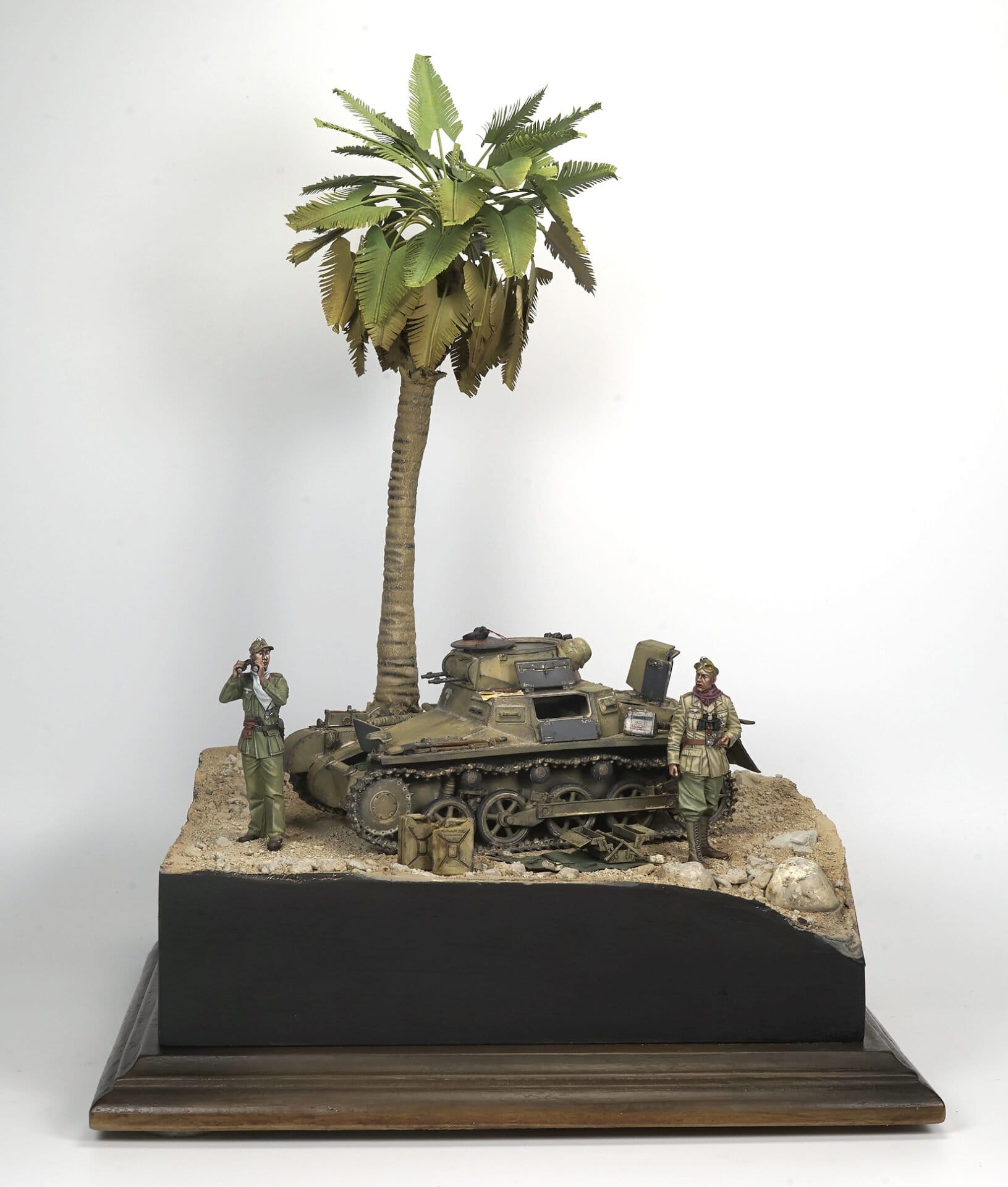 Panzer I Ausf A , “Trouble in Africa” Deutsches Afrika Krops - North Africa , 1941 diorama
