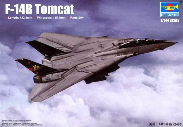 Grumman F-14B Tomcat 2 trumpeter f14b 1 144 kit