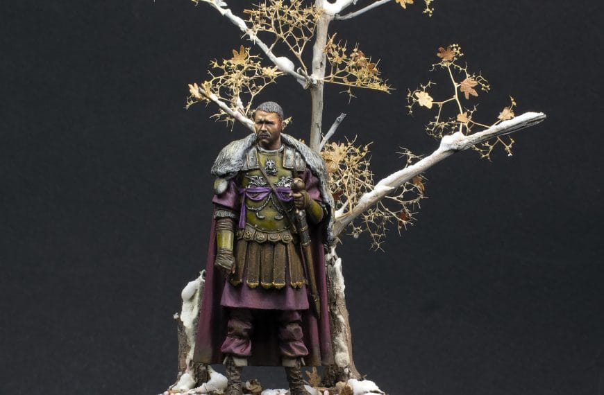 ROMAN CAVALRY OFFICER 180 A.D.