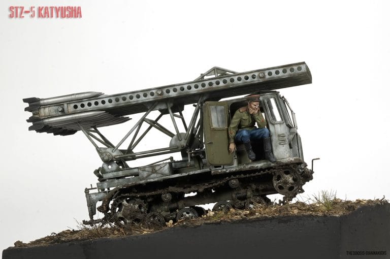 1/35 STZ-5  BM-13 KATYUSHA diorama 05