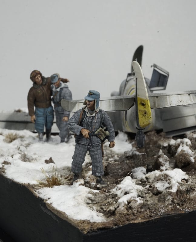 Messerschmitt Bf109 G-6 & RSO 15 1/35 Messerschmitt Bf109 G-6 figure detail