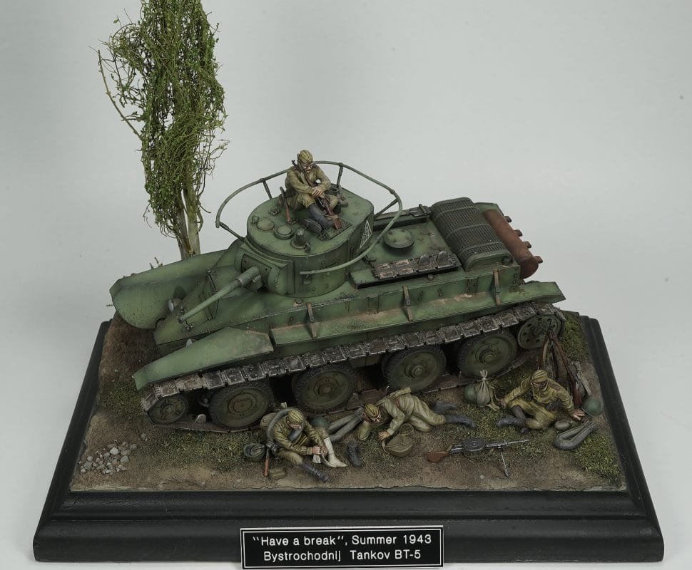 1 35 soviet light tank bt 5 diorama 01
