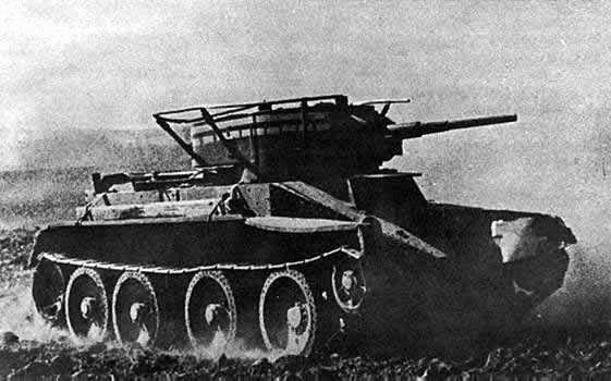 BT-5 Soviet Light Tank 3 bt 5 fast