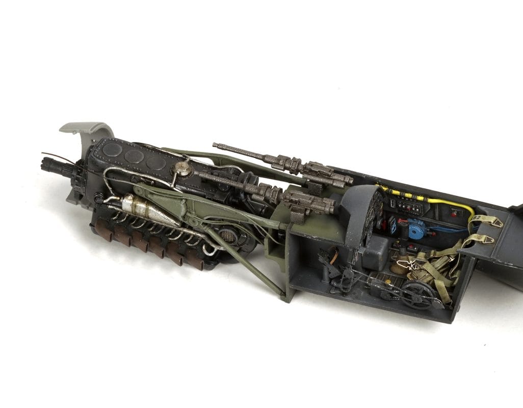 Messerschmitt Bf109 G-6 & RSO 7 1/35 Messerschmitt Bf109 G-6 cockpit & engine