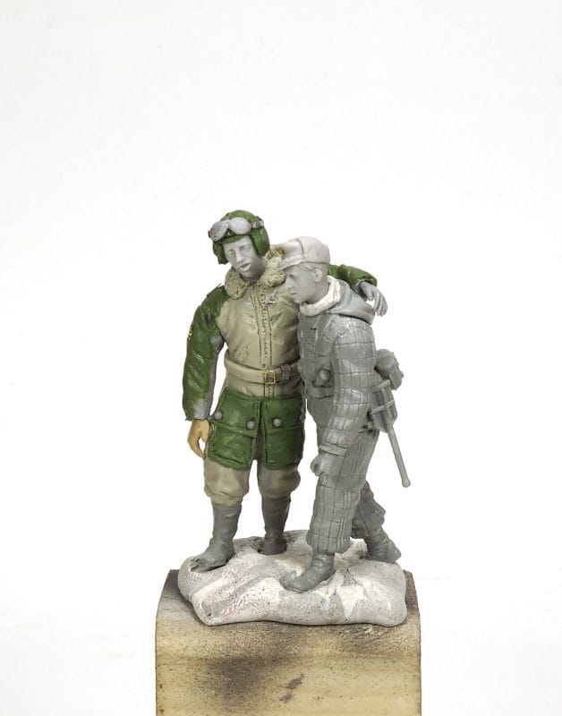 Messerschmitt Bf109 G-6 & RSO 9 modified figure detail