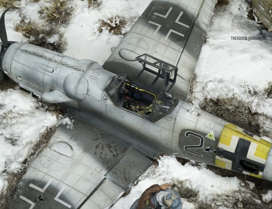 Messerschmitt Bf109 G-6 & RSO 14 1/35 Messerschmitt Bf109 G-6 canopy