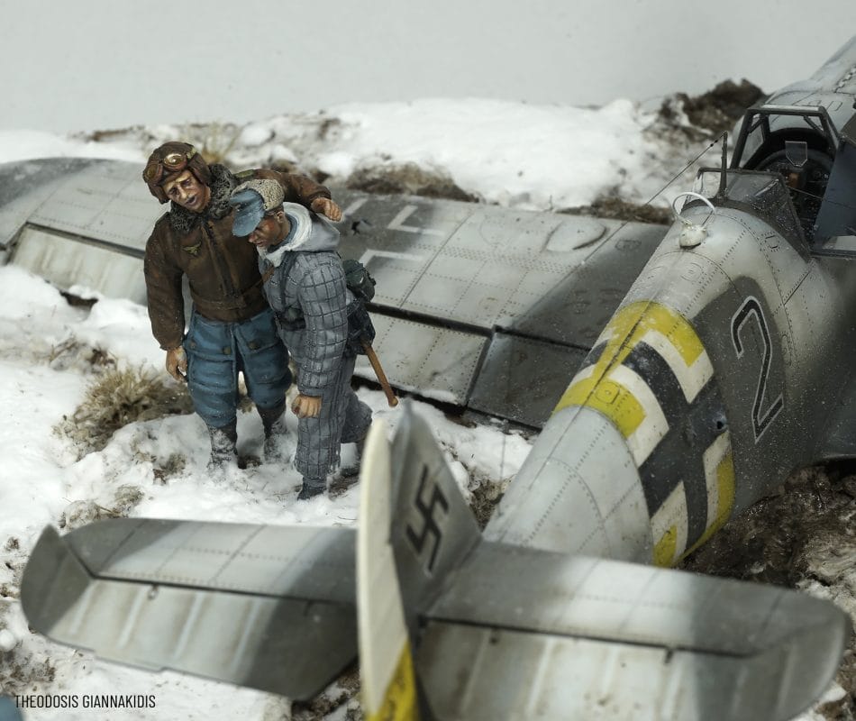 Messerschmitt Bf109 G-6 & RSO 13 1/35 Messerschmitt Bf109 G-6 tail section