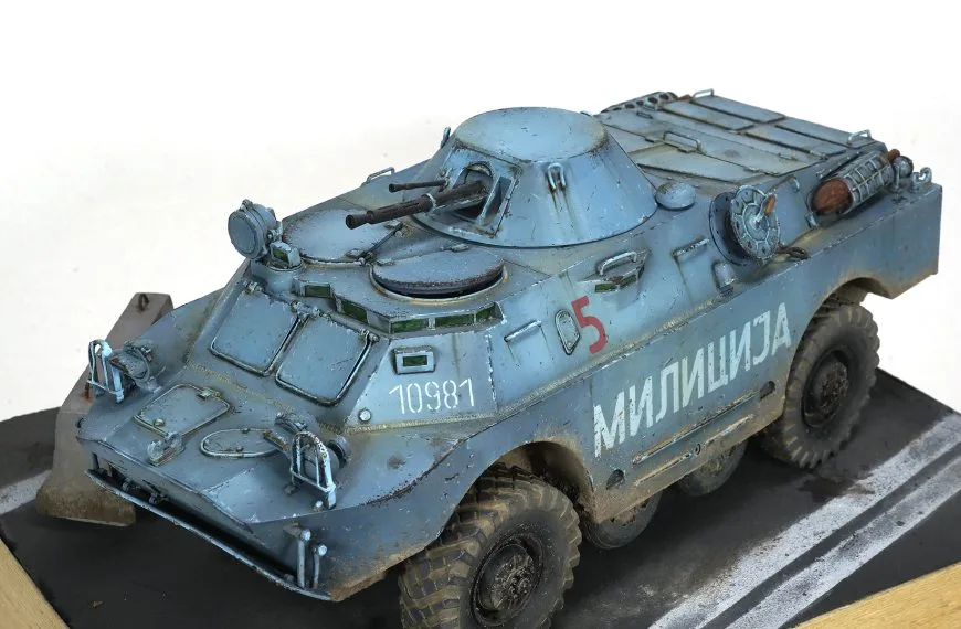 Serbian Police BRDM-2