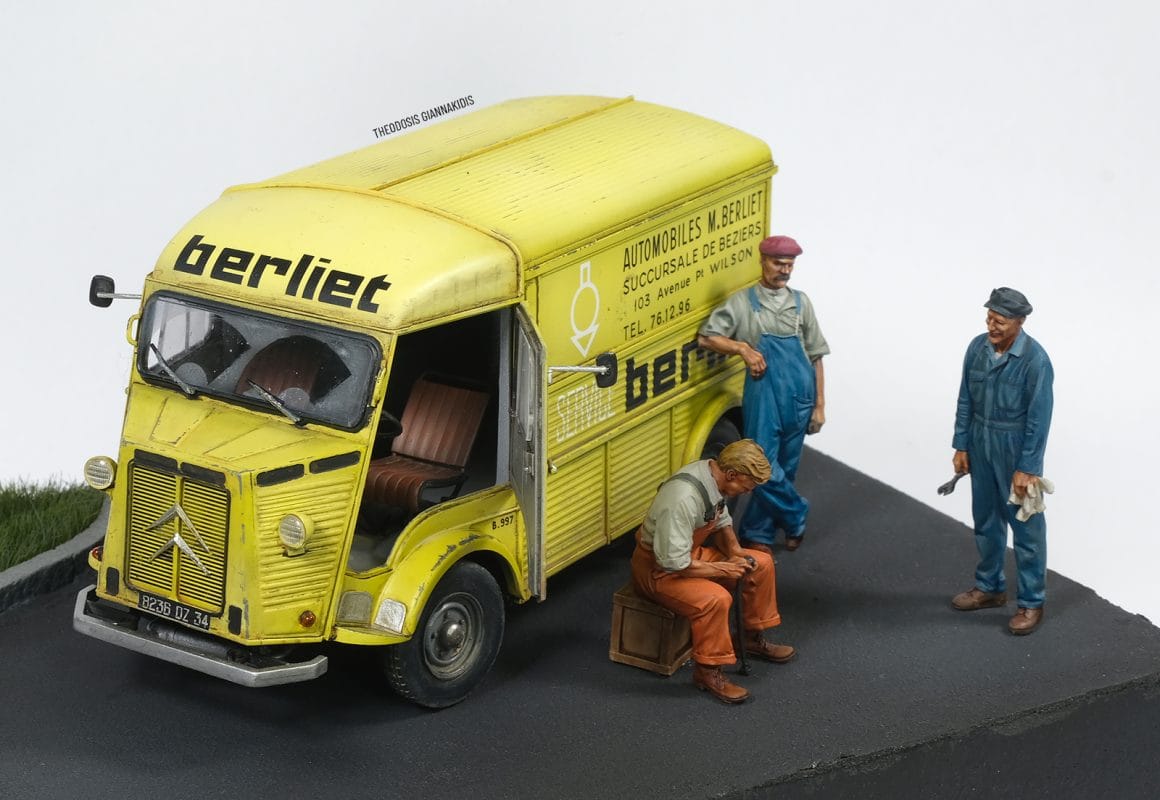 citroen h type van 1 35 09