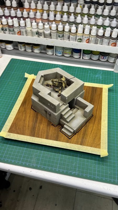 francois verlinden tribute diorama wip 03