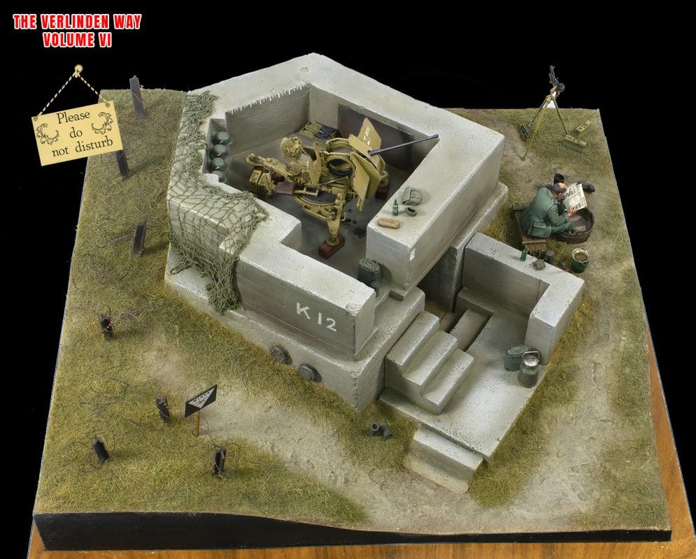francois verlinden tribute german bunker diorama
