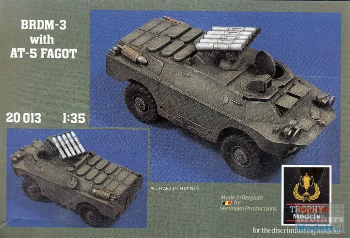 1/35 BRDM-2 AT5 East Germany DDR - SCALELAB wp live very fast